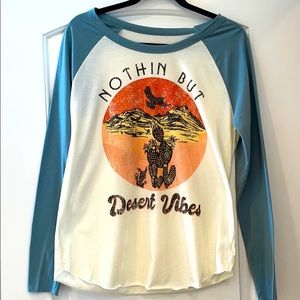 Long sleeve graphic tee